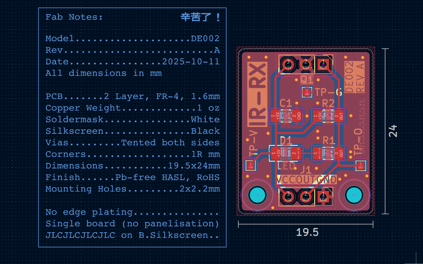 DE001 / DE002 IR Modules - image 3